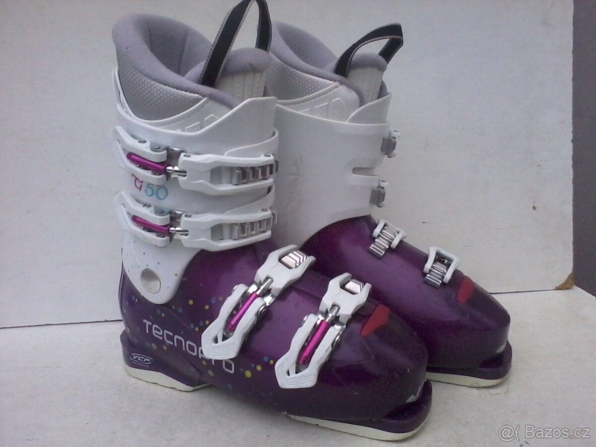 Dětské dívčí lyžáky Tecno pro 23 - 2