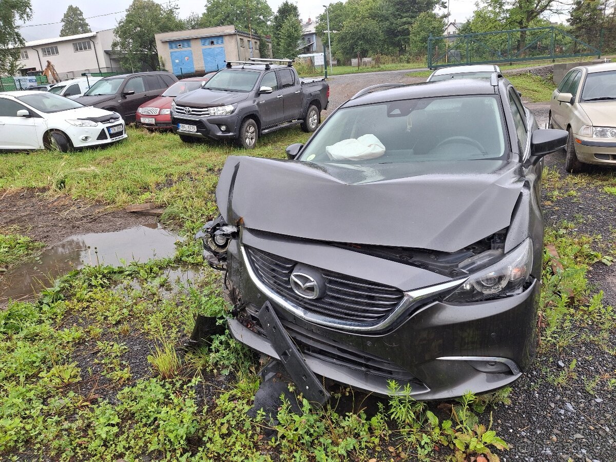 MAZDA 6 2.2D SKYACTIV, dpf, poloosy, řízení,chladiče - 2