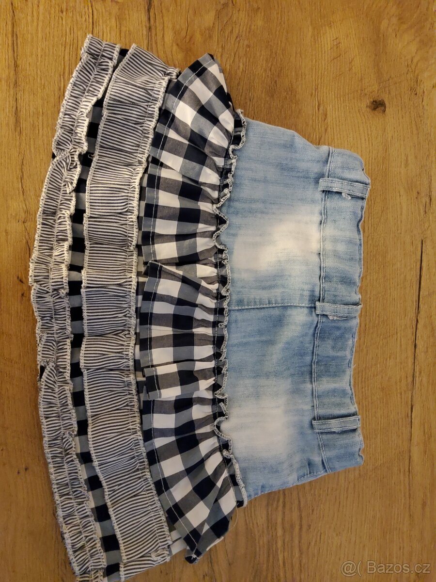 Letní džínová sukně - 2