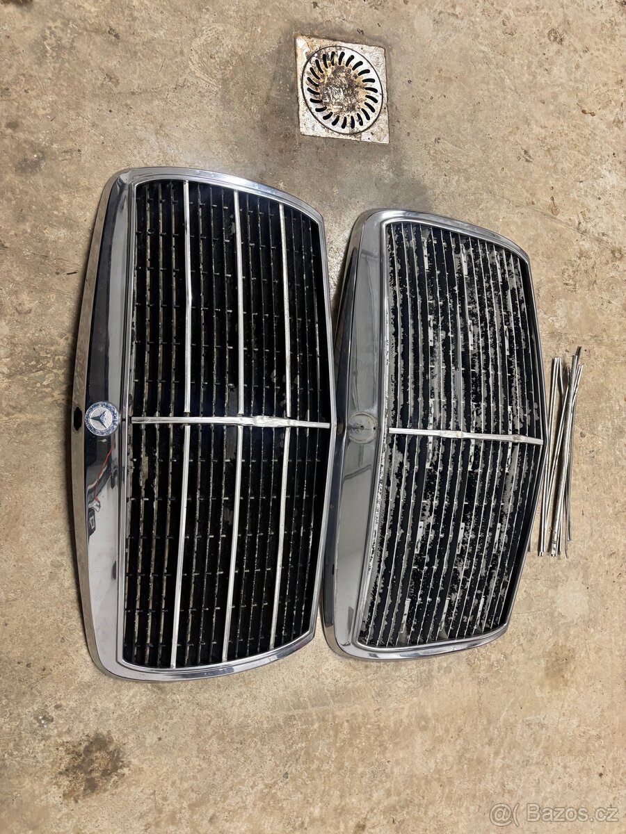 Grill maska w123 piano - 2