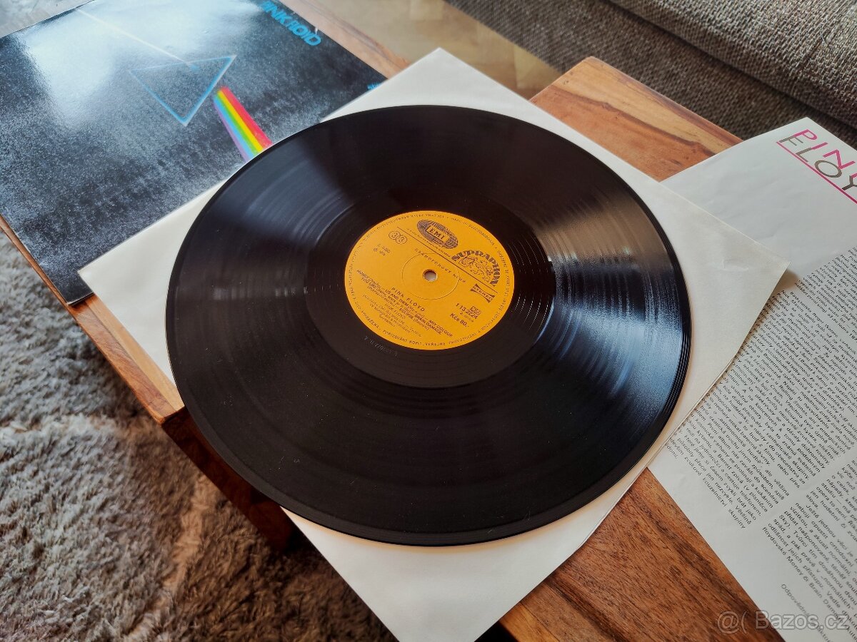 LP Pink Floyd - Supraphon - EMI - gramofonový klub - 1978 - 2