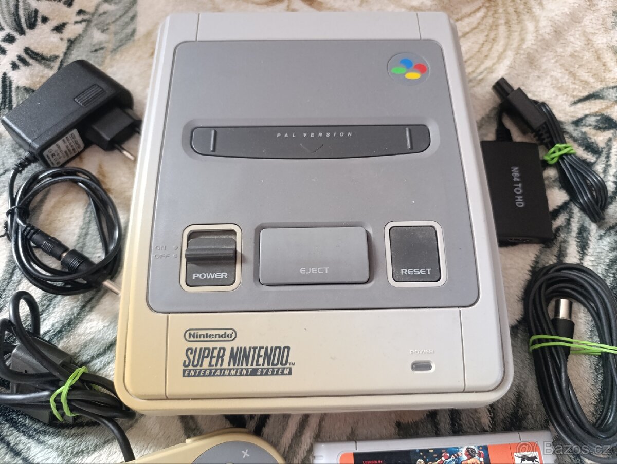 SNES Super Nintendo + Hra - 2