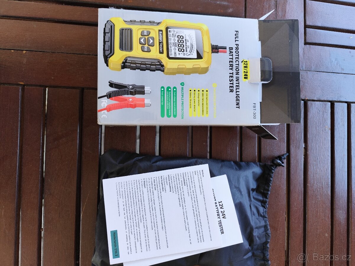 Tester autobaterií - 2