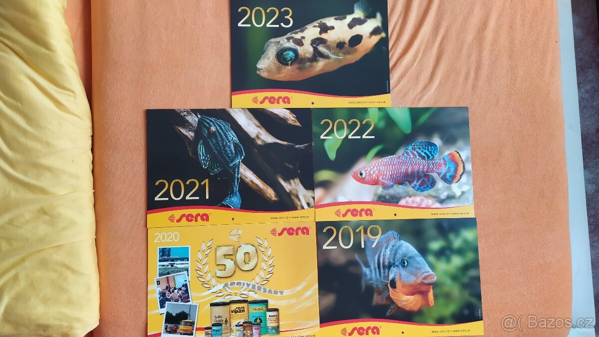 AKVA - TERA KALENDÁŘE PRODÁM - VYMĚNÍM - 2