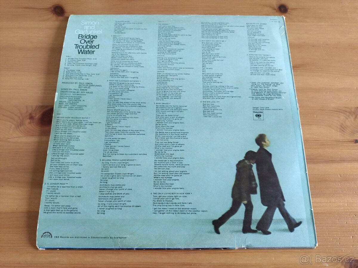 LP Simon & Garfunkel Bridge Over Troubled Water - 2