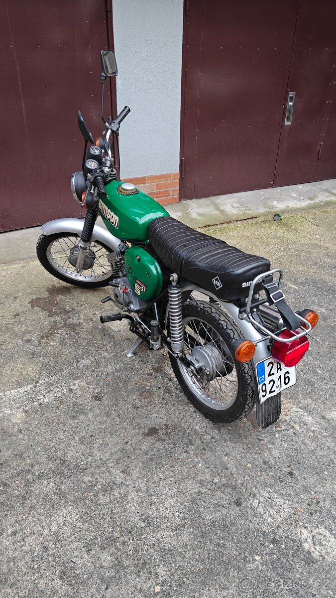 Simson S51 Electronic r.v. 1988 - super stav - 2
