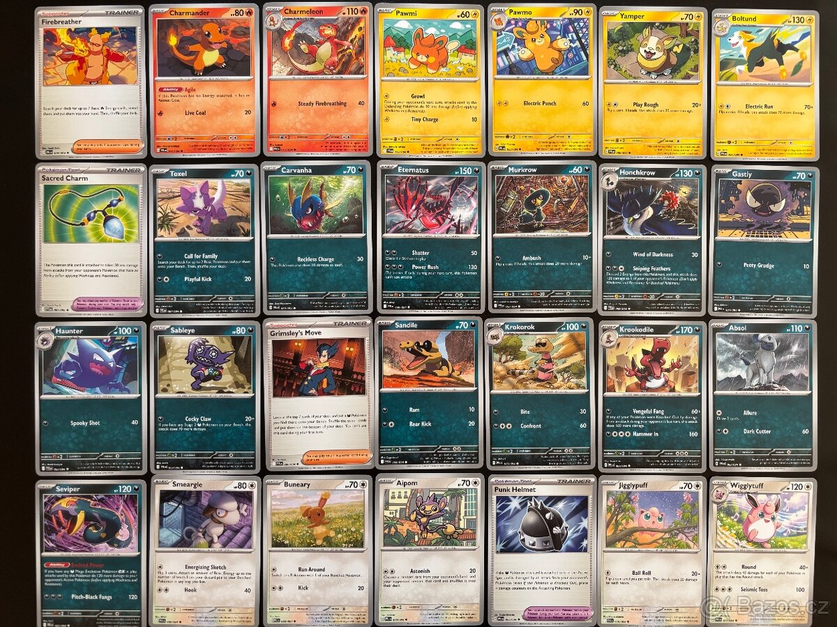 Pokemon Mix karet (71ks) - 2