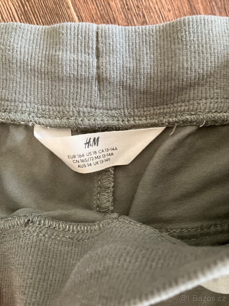 Kapsáče sv. zelené H&M vel. 164 - 2