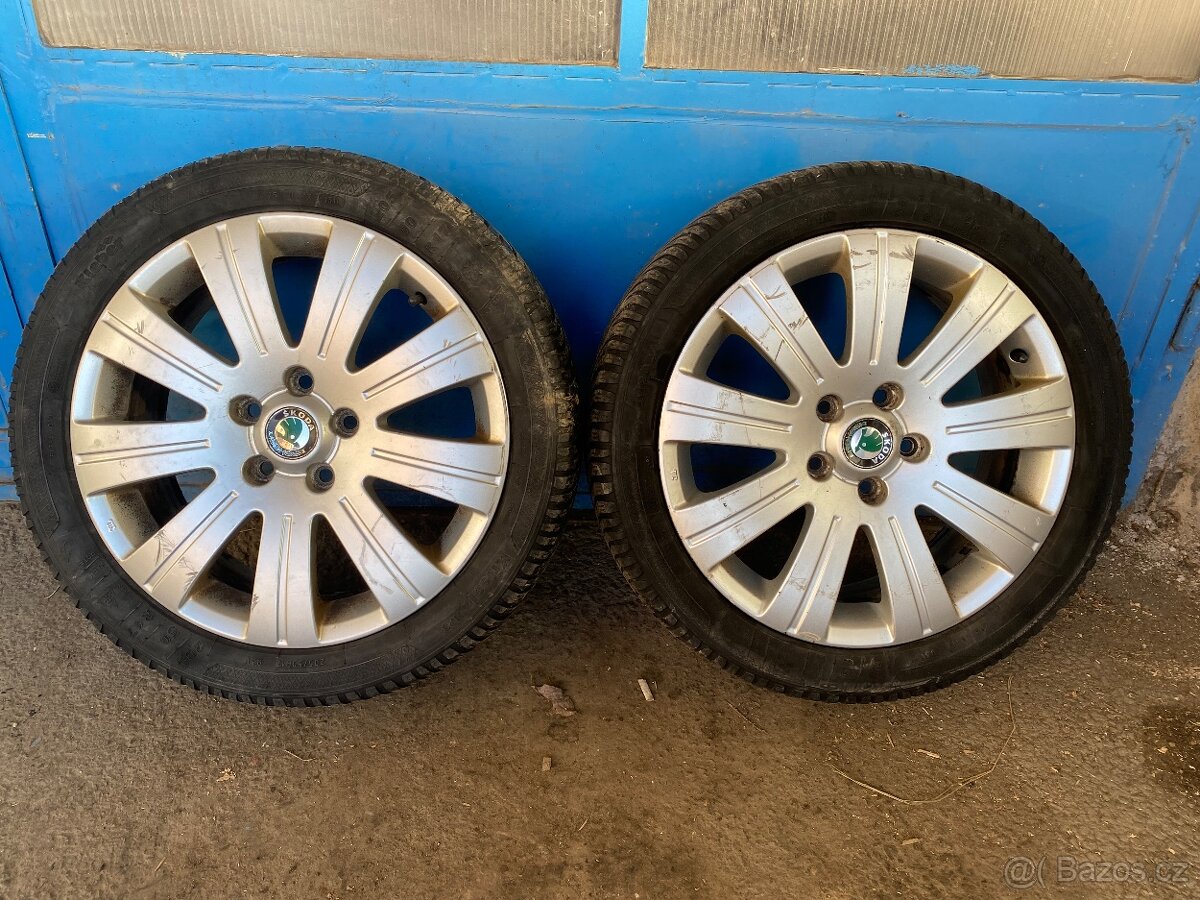 Kola škoda 5x112 - 2