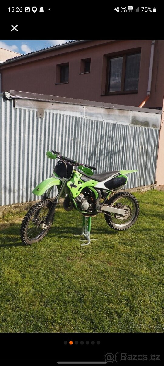 Kawasaki kx 125 2001
