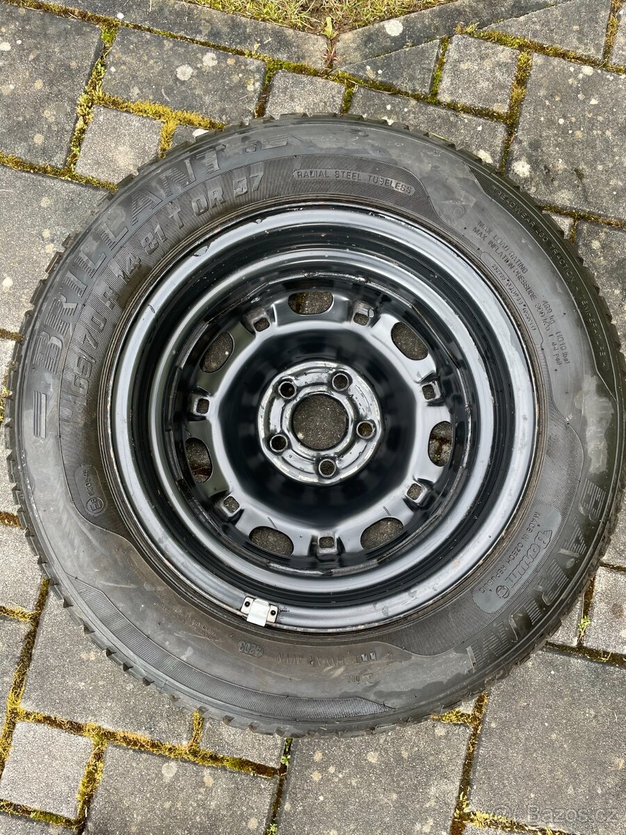 Ocelové kolo R 14 - 2