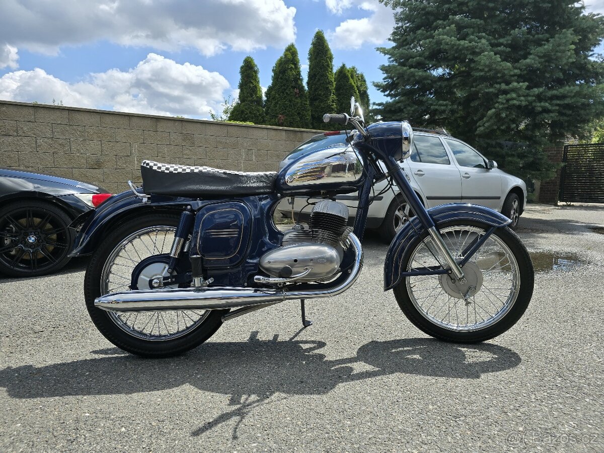 Jawa 350/361 Sport po profesionální renovaci,malá SPZ - 2