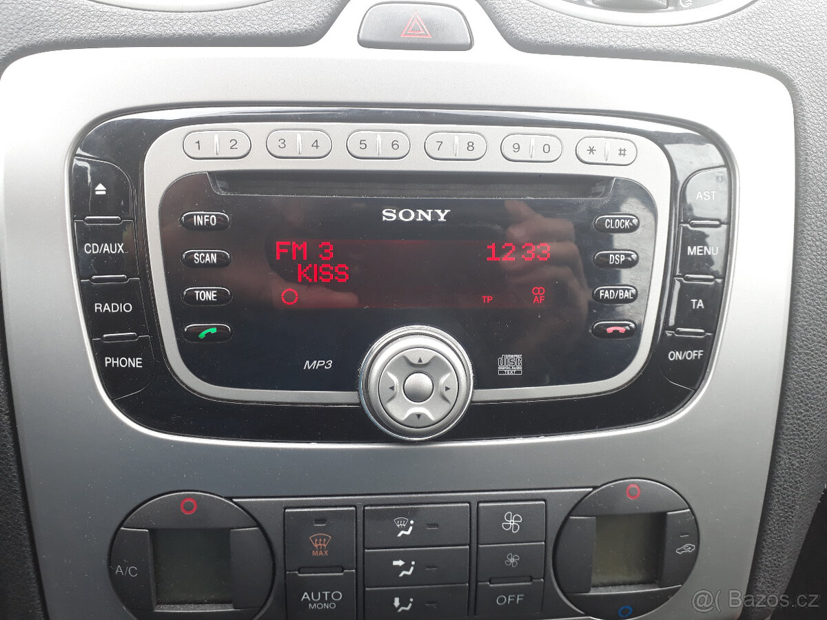 Autorádio Sony MP3 Ford Focus, C-max - 2