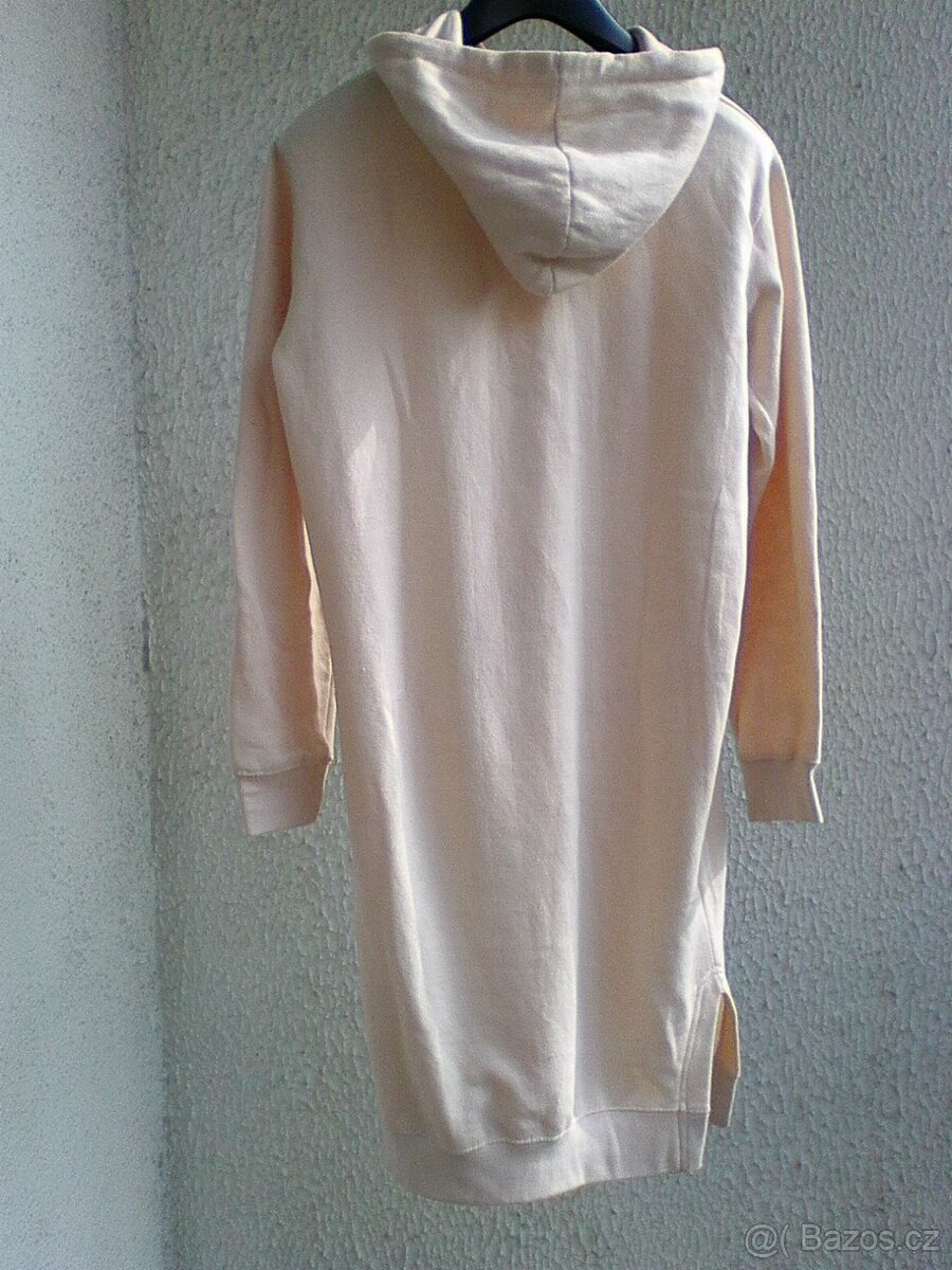 Dámské mikinové šaty s kapucí, vel. M - 2
