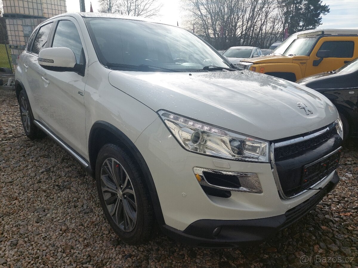Peugeot 4008 1.8Hdi 16V, 4x4, servisní kniha, - 2