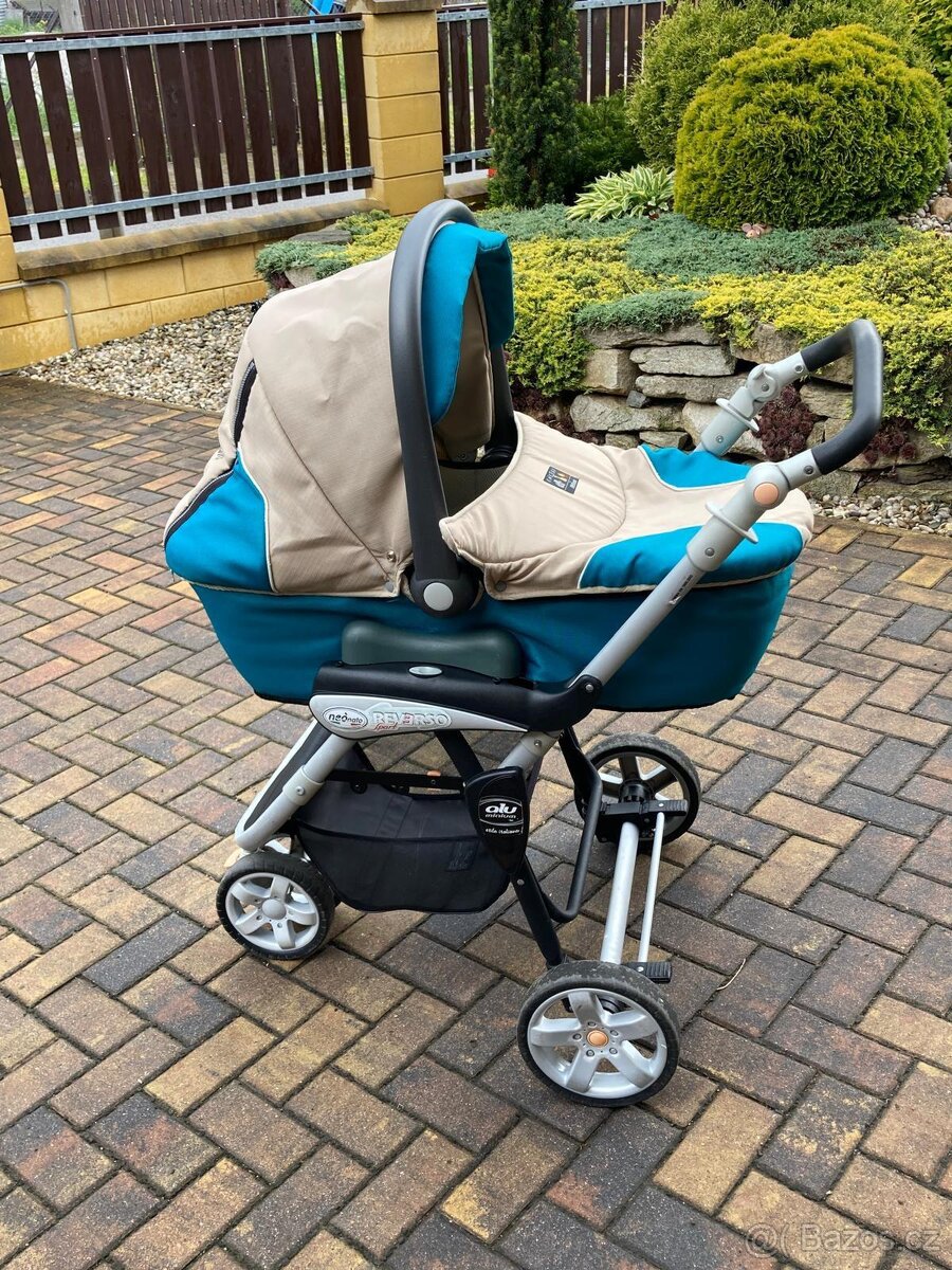Kočárek s kárkou Neonato Reverso Sport 2v1 - 2