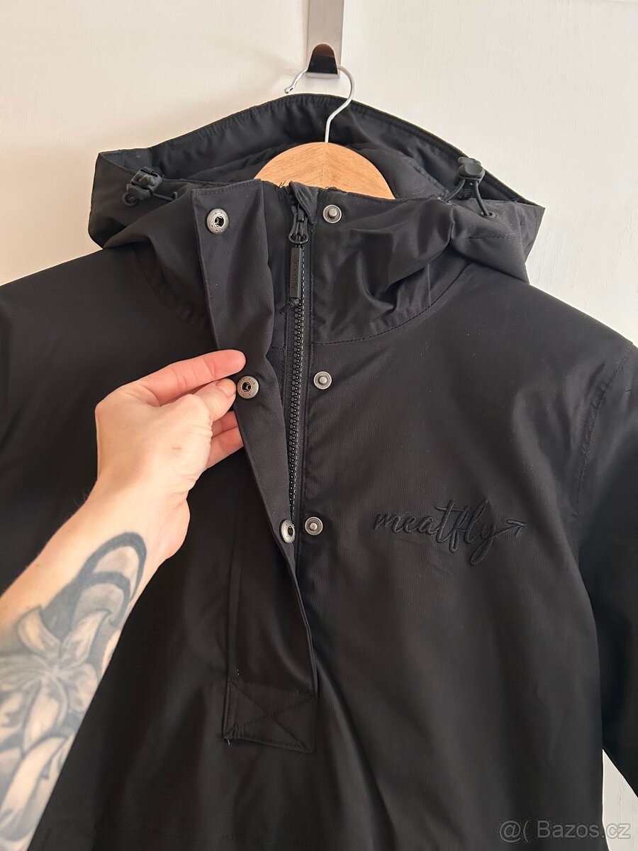 SNB zimní x bunda Meatfly Premium xs - anorak přes hlavu - 2