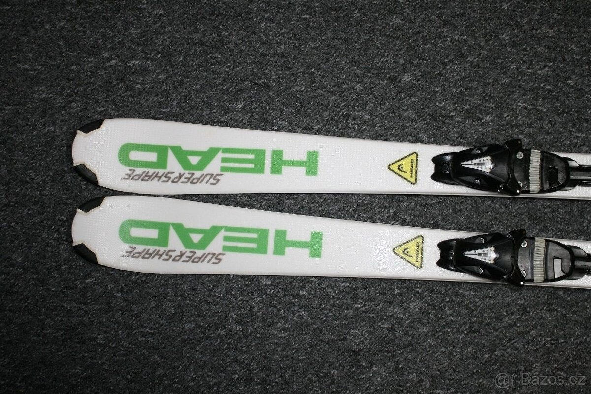 juniorské lyže Head Supershape 130 cm , lyzaky lange - 2