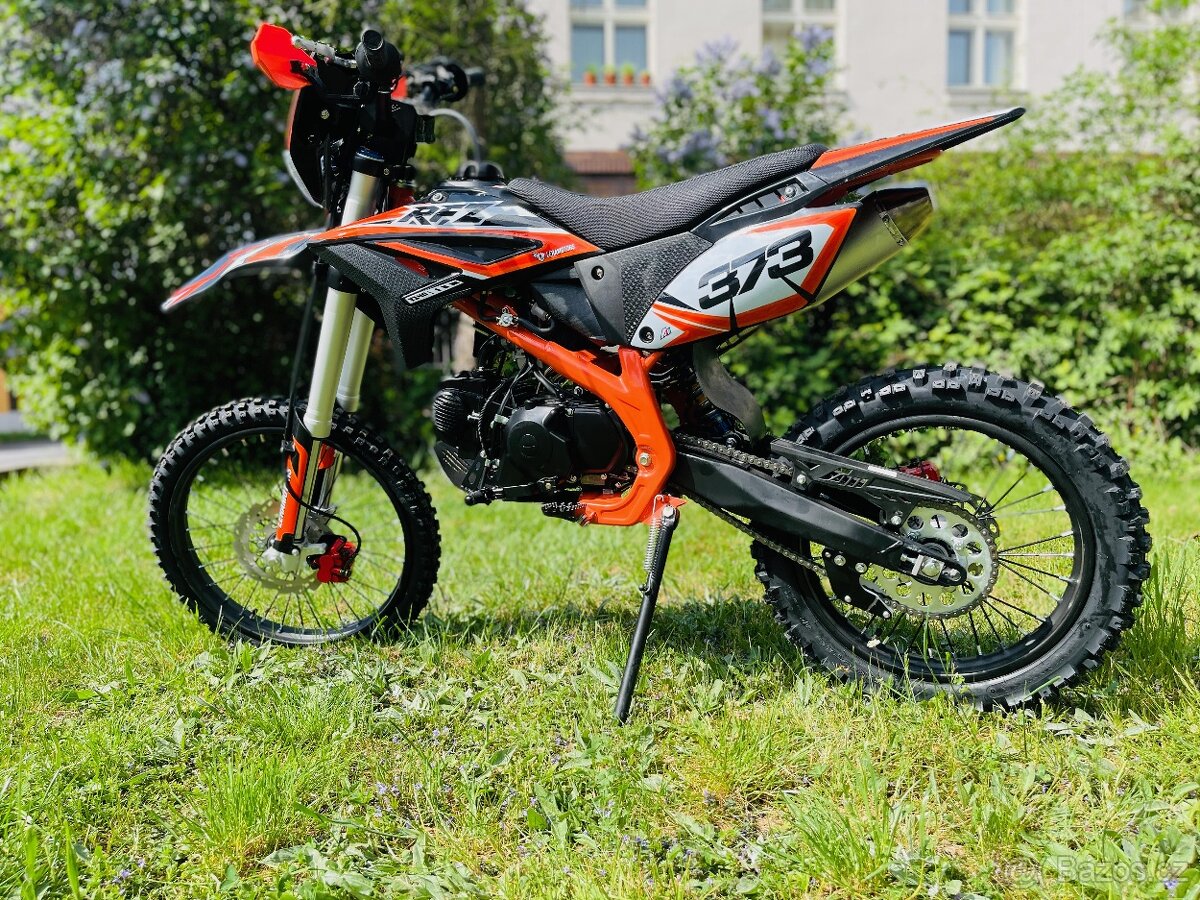 Pitbike Leramotors Thunder 140ccm, 19/16, oranžová - 2