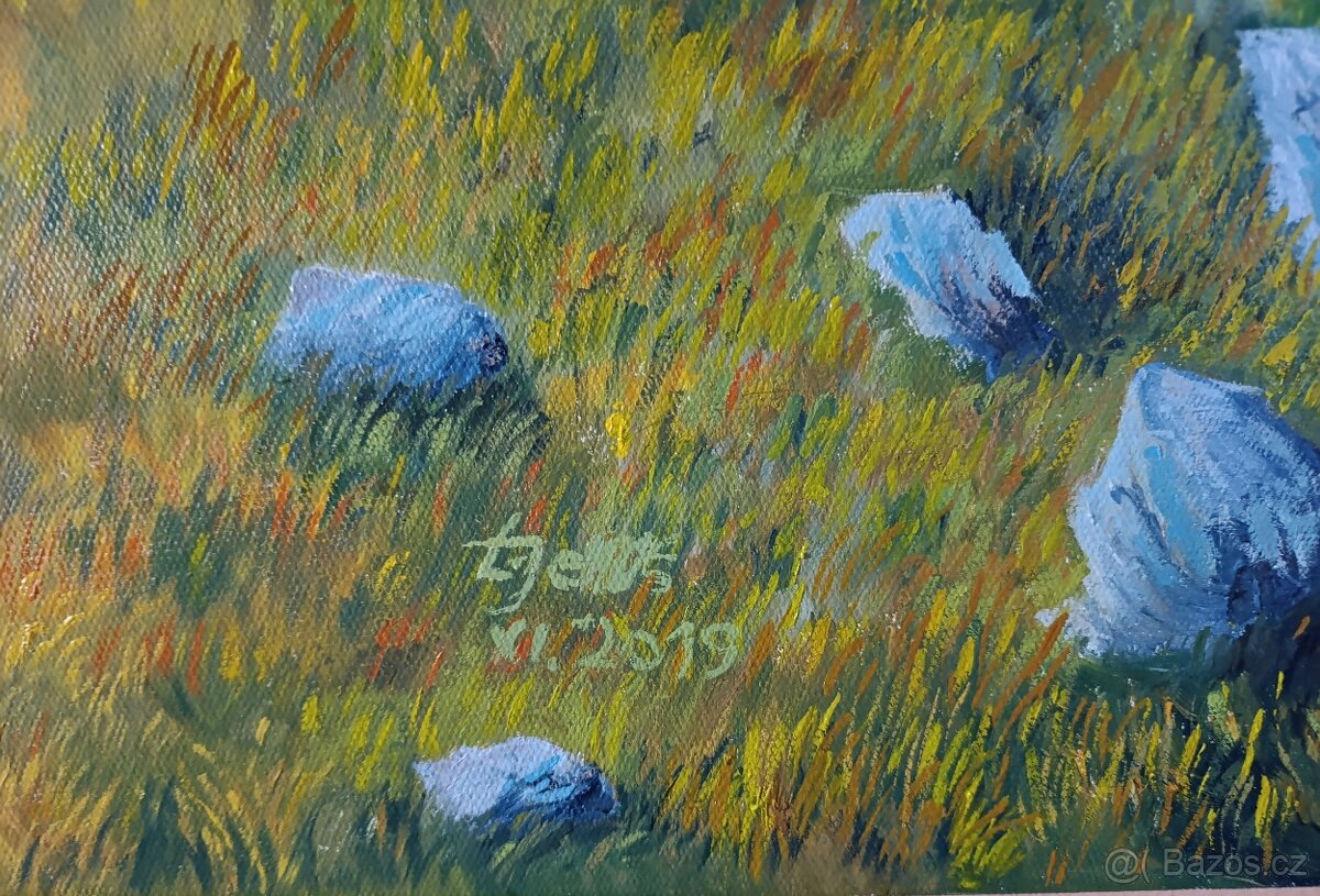 Prodám obraz 100x70 cm - 2