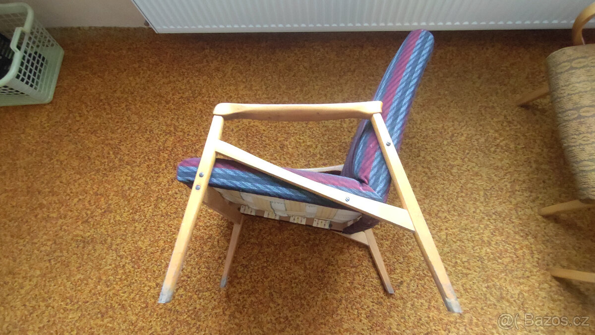 Křeslo - 70 léta - Šmídek - 2