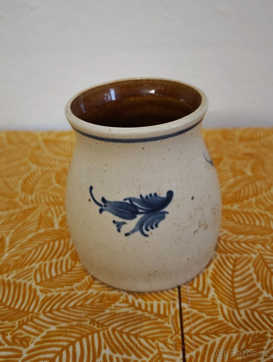 Kermická vázička - dóza - 2