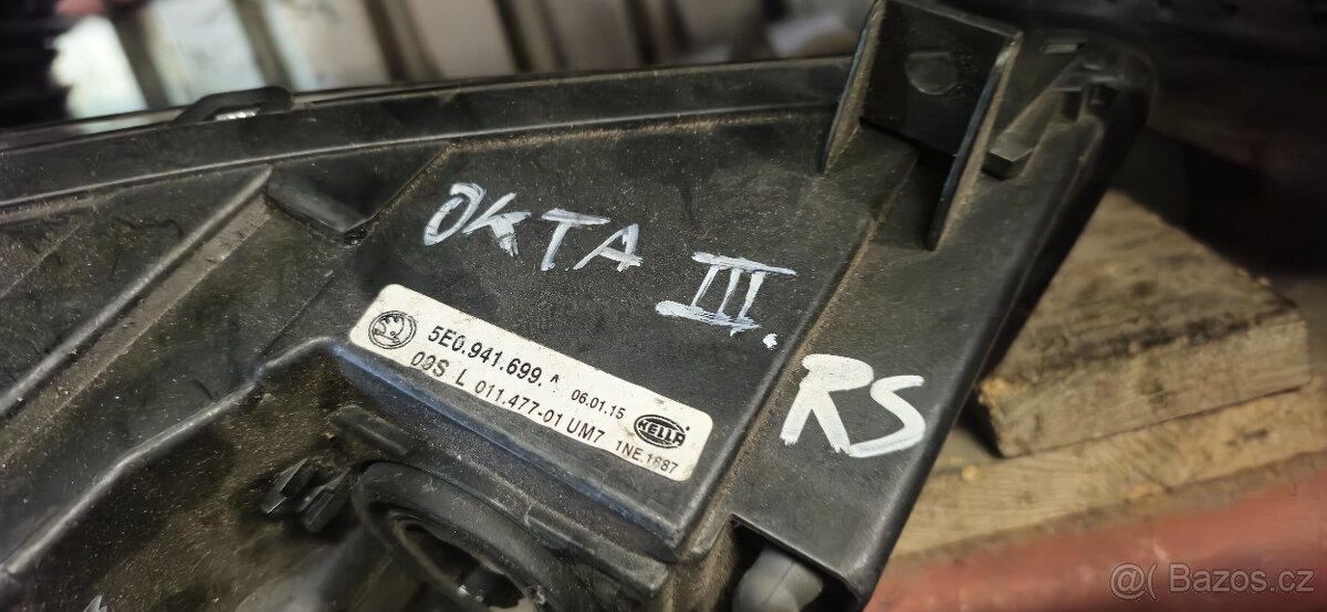 Leva predni mlhovka skoda octavia 3 - 2