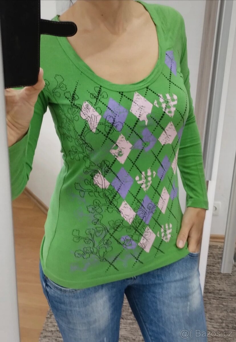 Příjemné triko S-M - 2