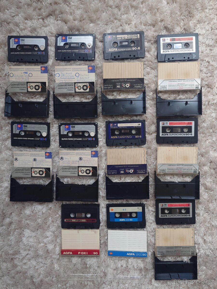 Audio kazety AGFA (Fe, FeroChrom, Superchrom) - 2