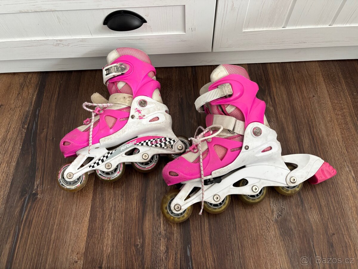 Dětské kolečkové brusle X-roller 30-33 - 2