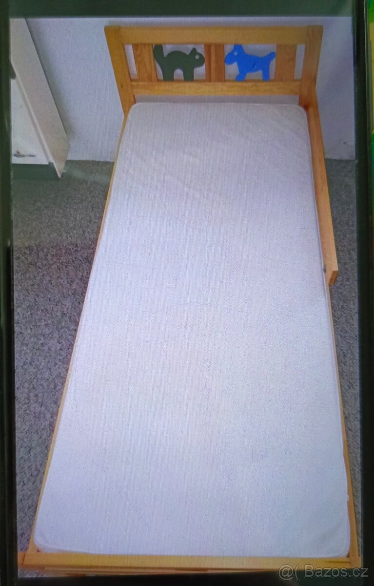 Postýlka dětská dřevěná - 2