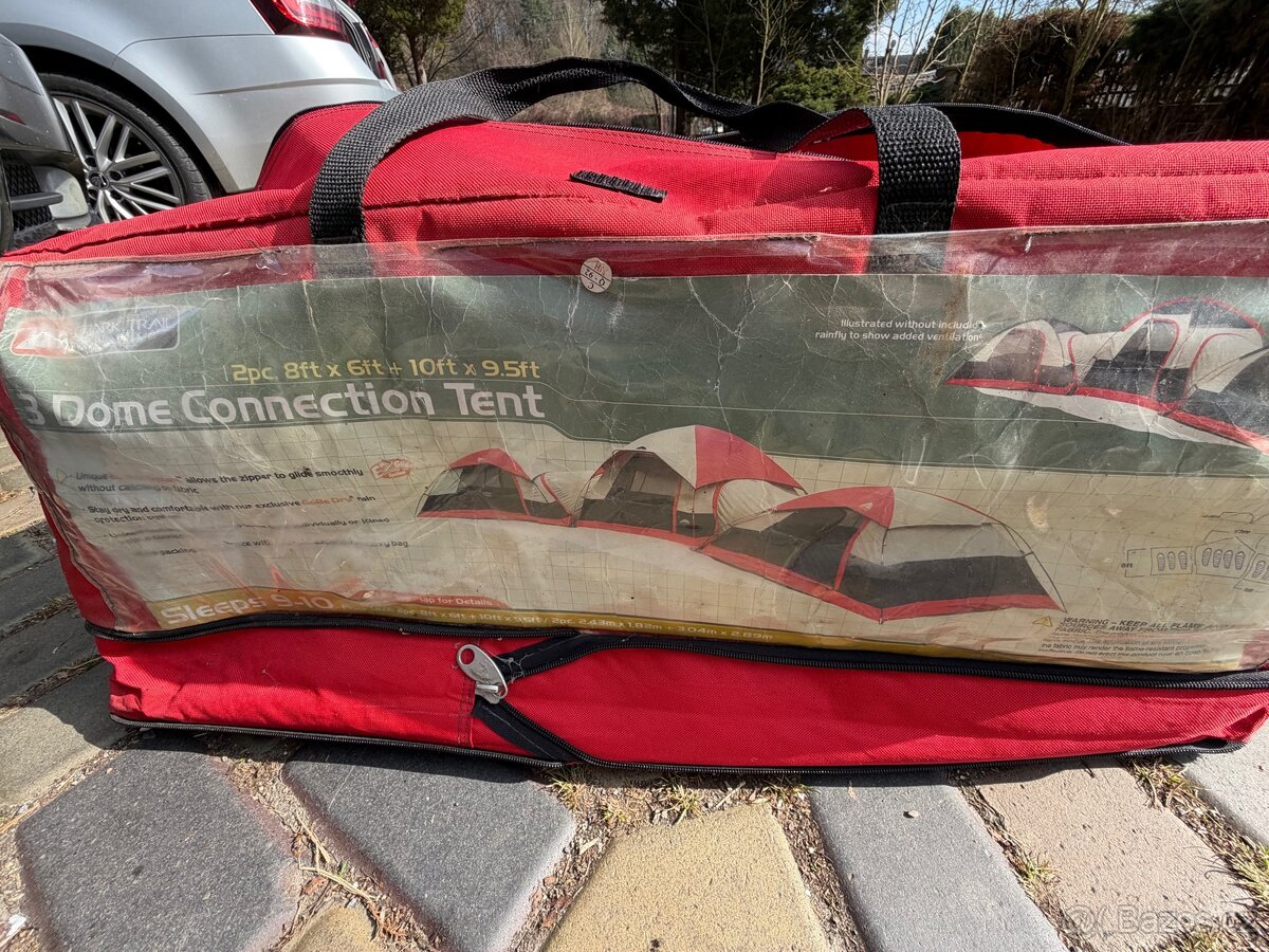 STAN ozárk trail 3 dome connection tent - 2