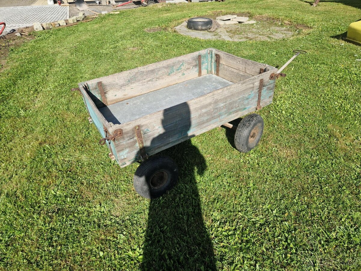 Zahradní "retro" vozík - 2
