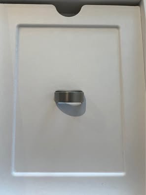 Ultrahuman ring silver vel. 8 - 2