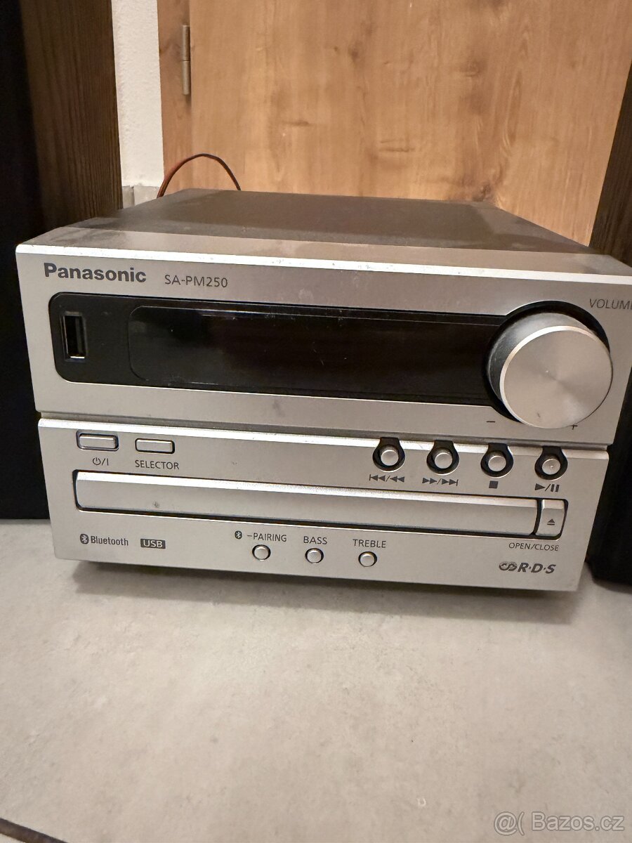 Panasonic SA-PM250 – Hi-Fi věž Bluetooth + repro - 2