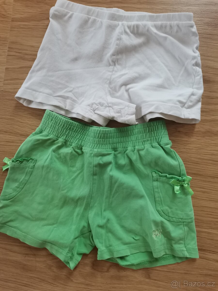 rifle, tepláky, kraťasy, elasťáky 110 4-5 let - 2