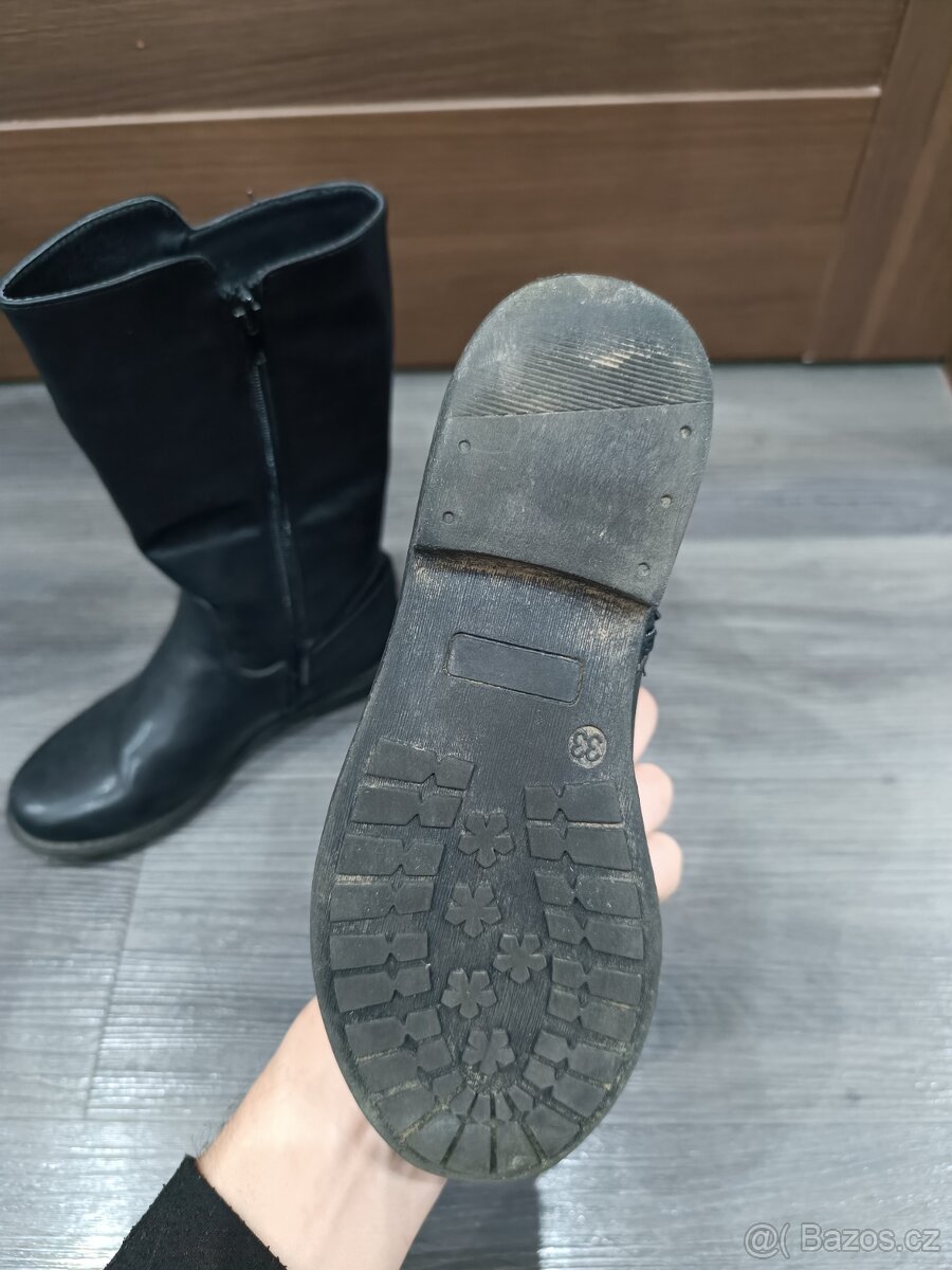 Dívčí kozačky Friboo vel.33 - 2