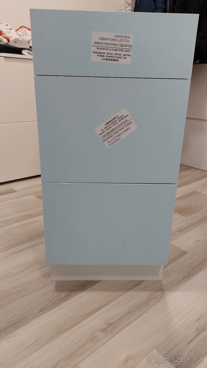 Kuchyňská Skříňka Vita D40s3 Bílá/Lesk - 2