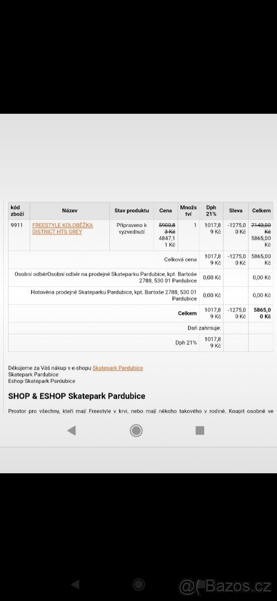 Freestylová koloběžka District HTS Grey - 2