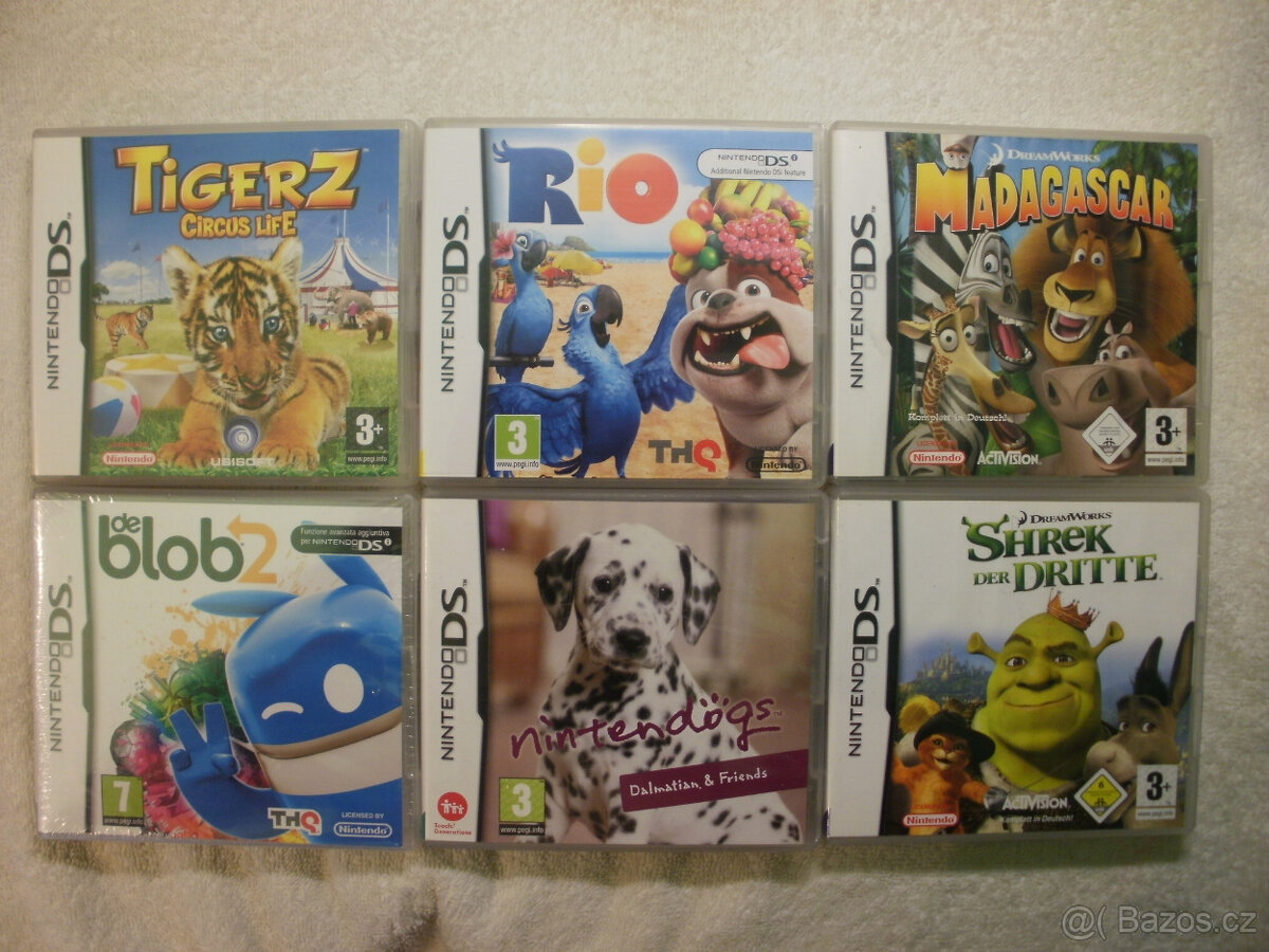 Hry na Nintendo DS - Nové a Použité - Ceny v textu inzerátu - 2