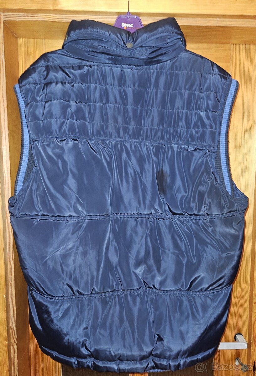 Prodám tmavě modrou pánskou vestu TimeOut vel. XXL - 2