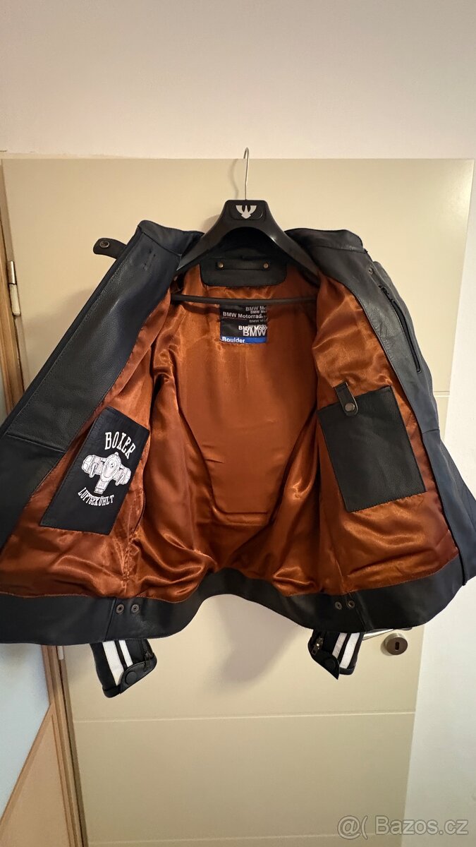 Kožená bunda BMW Twin Stripes - 2