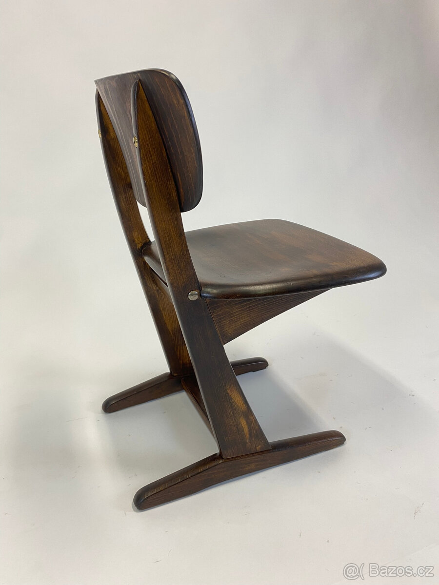 Krásná dětská židlička po kompletní renovaci - TOP - 2