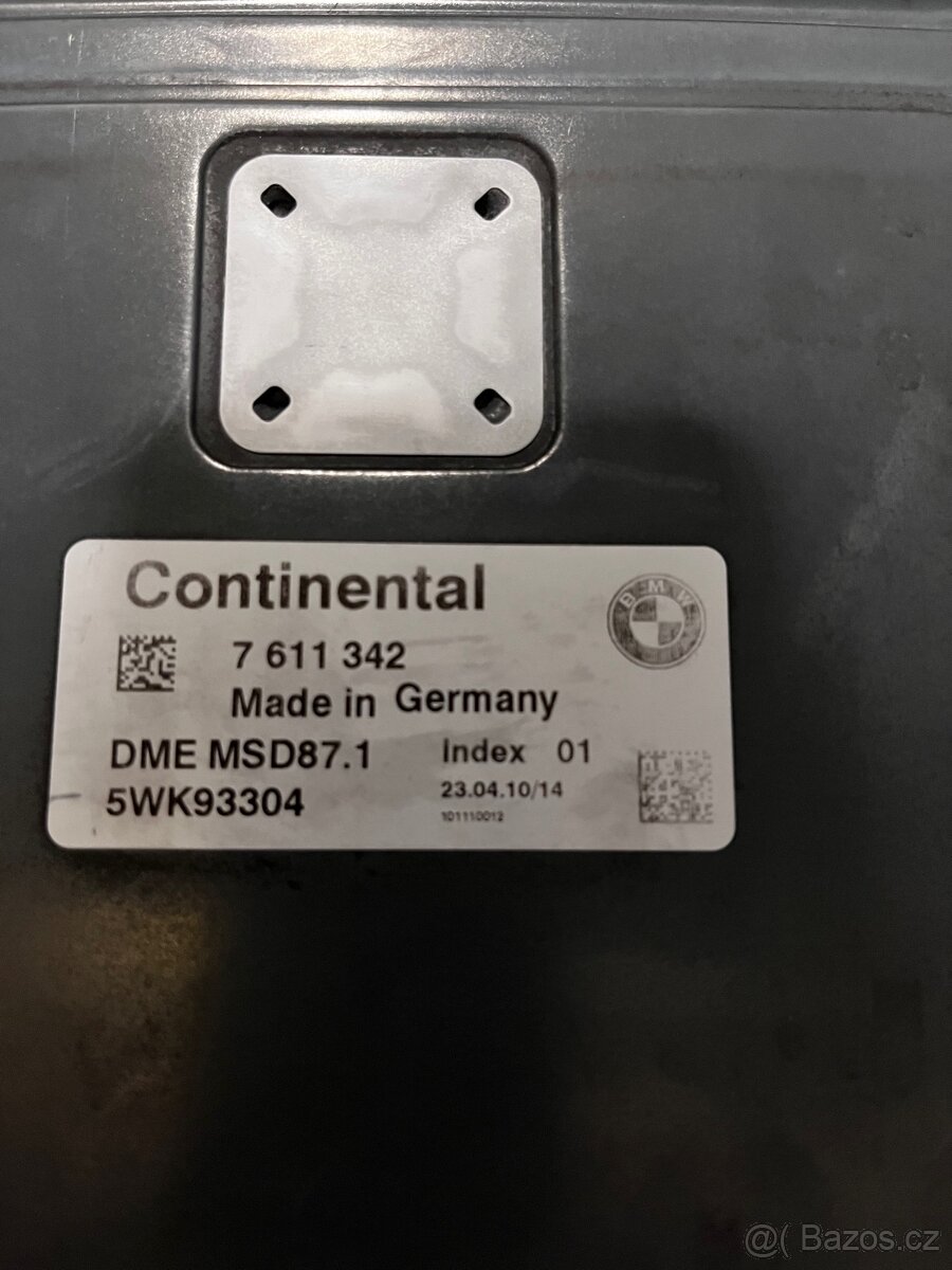 Ridici jednotka motoru BMW - 2