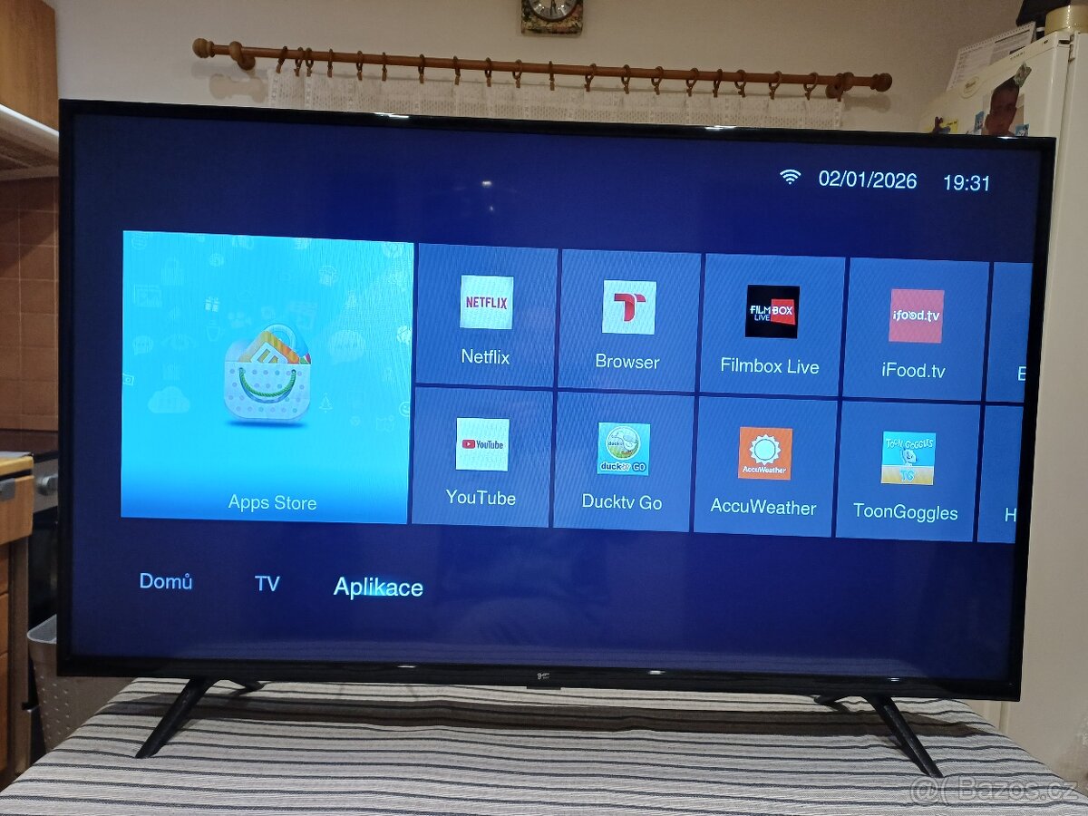 43"109cm, Smart TV, Wi-Fi, DVB-T2 - 2