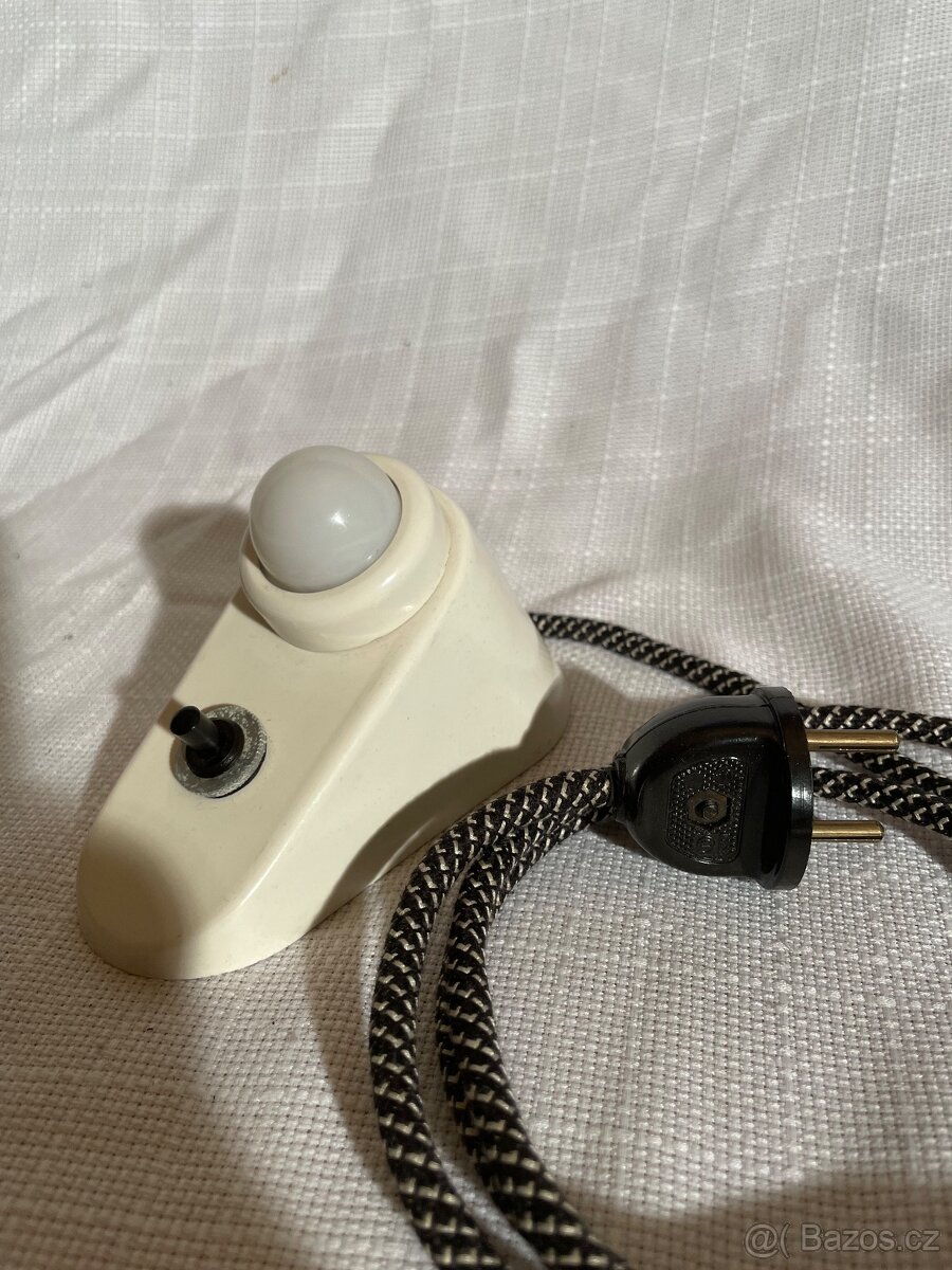 retro bakelitová lampička - 2