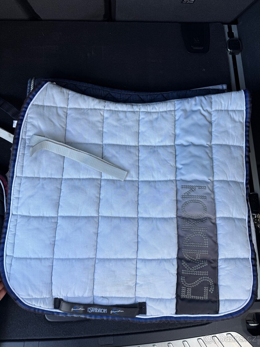 3ks Podsedlové dečky - 2