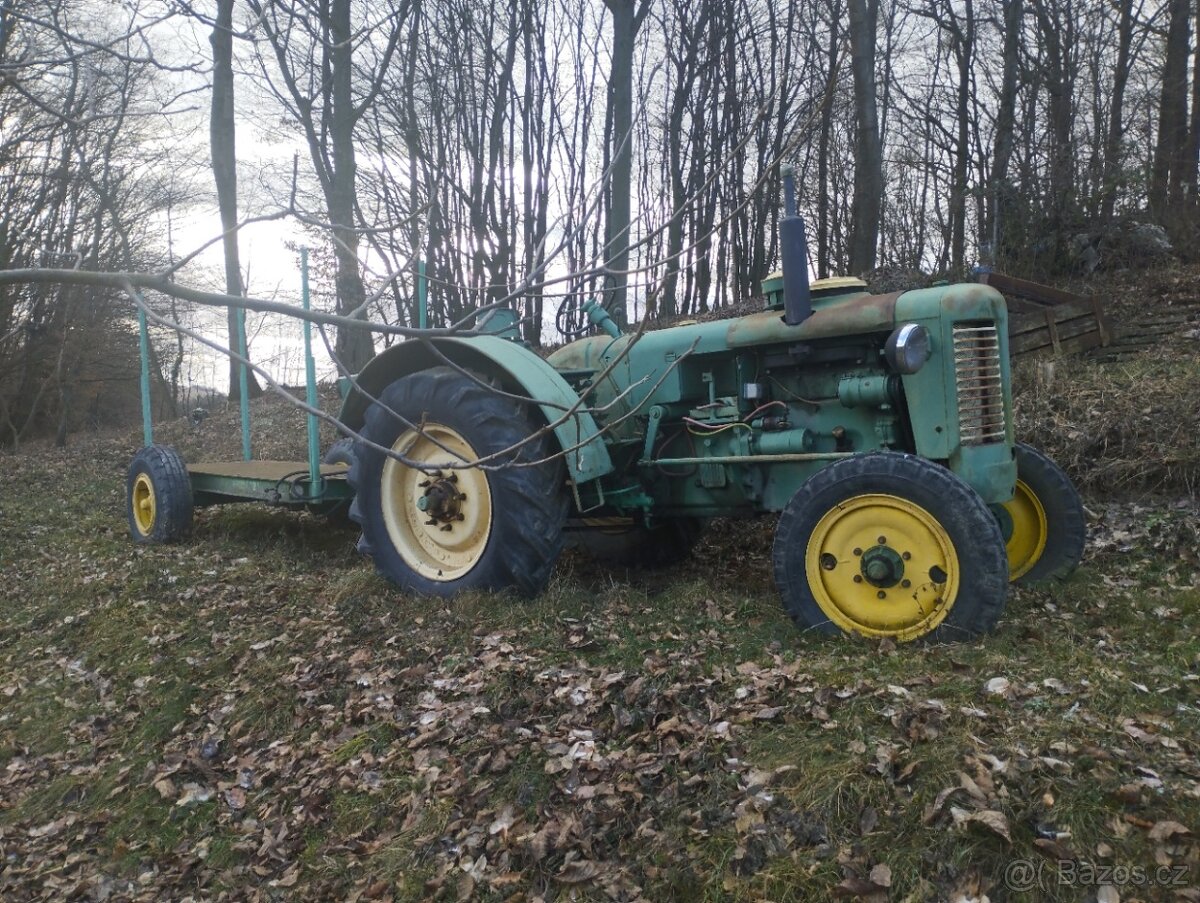 Zetor 50, 5 rychlostí, s vlečkou - 2