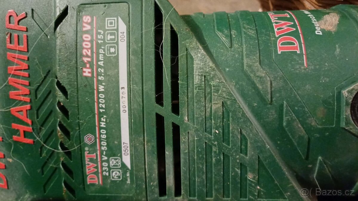 Bourací kladivo DWT 1200 - 2