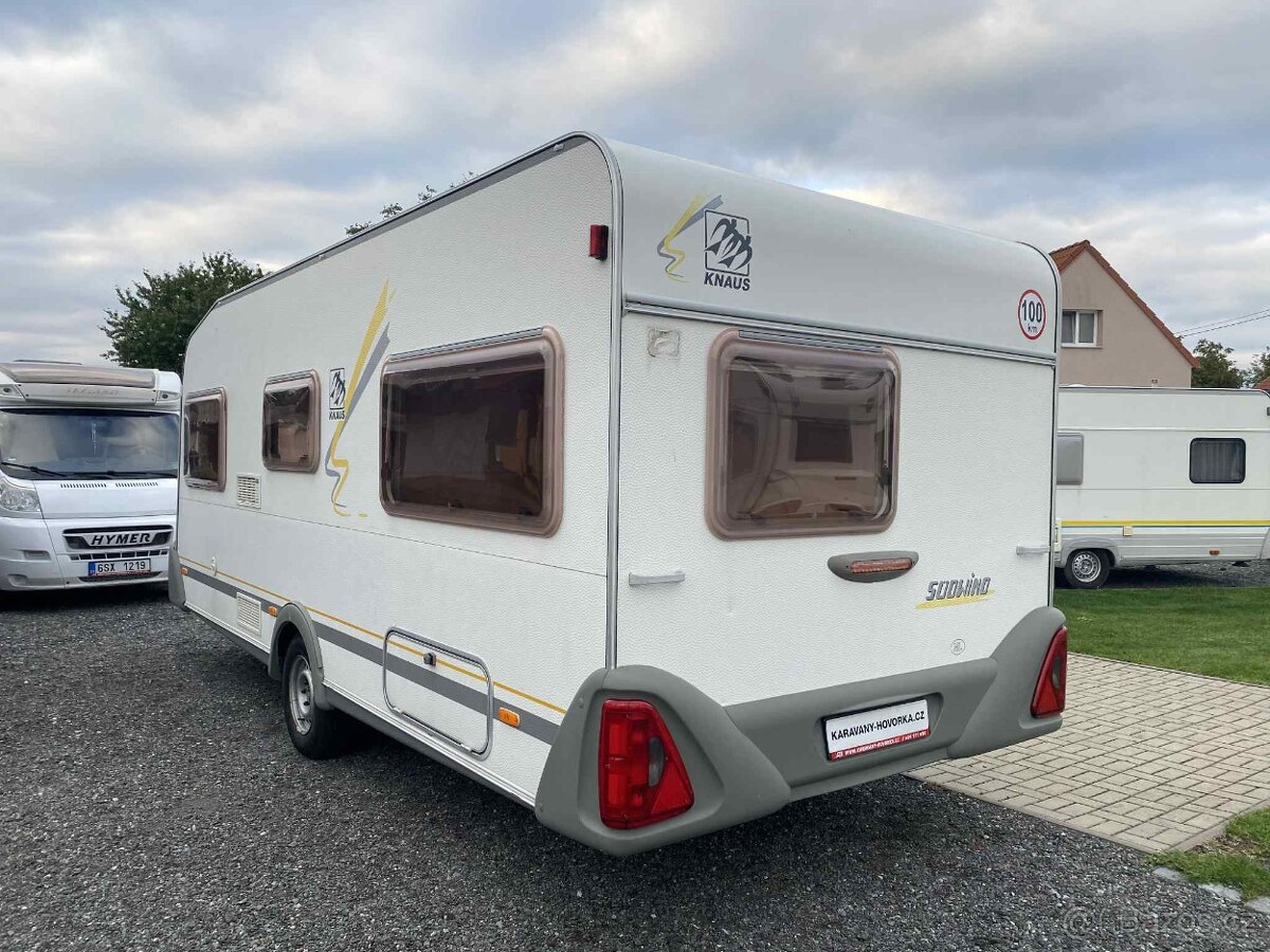 Knaus Sudwind 500 / 100 km/h/ Francouzská postel - 2